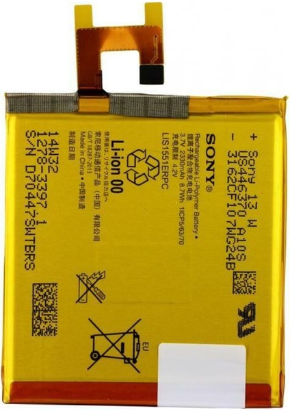 Sony Xperia E3 Pil Batarya ve Tamir Seti LIS1551ERPC