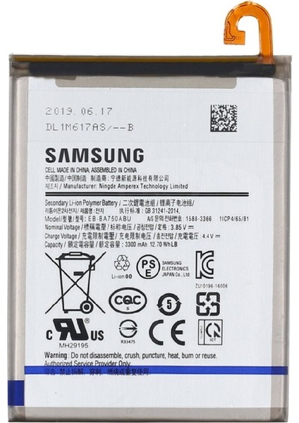 Samsung Galaxy M10 EB-BA750A Pil Batarya 3400 Mah
