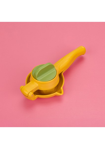 Juicer Bükmeli Limon Sıkacağı - Sarı / Yeşil - 10 cm fırsatları