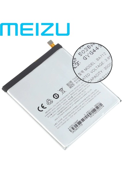 Meizu Meilan S6 M712C/M/Q Pil Batarya BA712