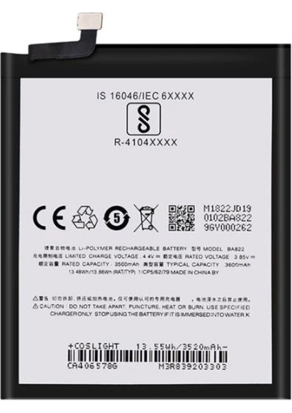 Meizu Note 8 Pil Batarya BA822