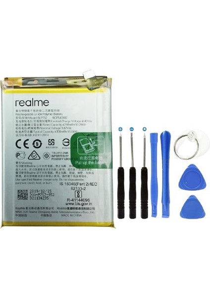 Oppo Realme 6/6i/6 Pro Pil Batarya BLP757+ Tamir Seti