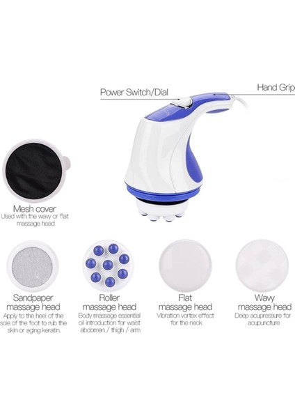 ERG-705 Slimmer Fonksiyonel Dört Başlıklı Vücut Masaj Aleti fırsatları