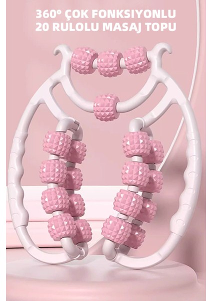 20 Tekerlekli Bacak Masaj Aleti – Sağlıklı ve Güzel Görünüm İçin, TR Menşei fırsatları