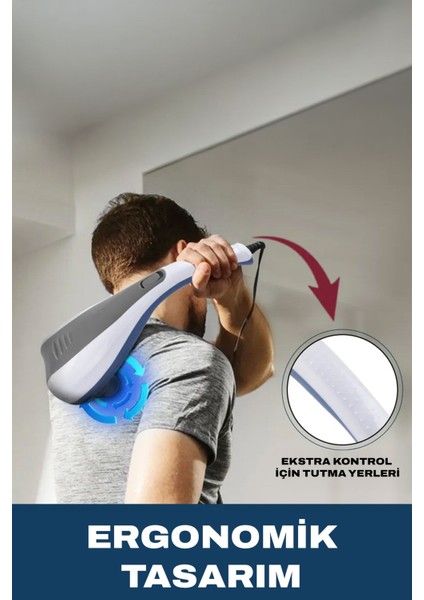 Çift Başlıklı Boyun Bel Sırt Bacak Masaj Aleti RDL-3010 modelleri