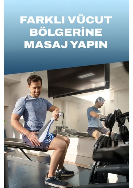 Çift Başlıklı Boyun Bel Sırt Bacak Masaj Aleti RDL-3010 fırsatları