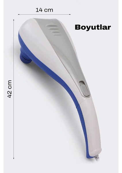 Çift Başlıklı Boyun Bel Sırt Bacak Masaj Aleti RDL-3010
