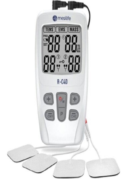 R-C4D Elektro Terapi Cihazı, EMS, Masaj, Tens ile sağlıklı yaşam destekçisi fiyatları