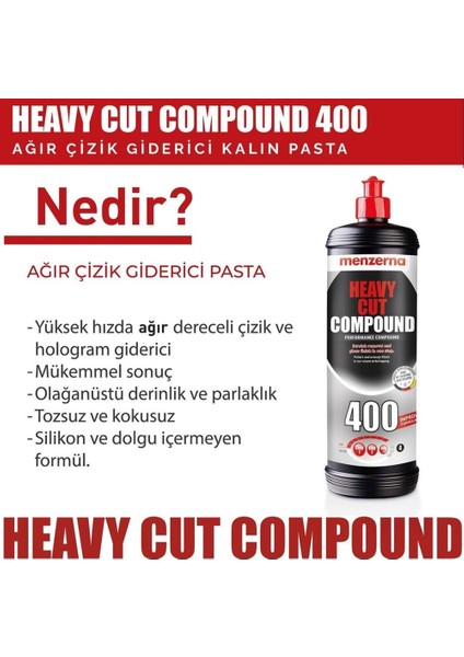 Yeni 400 Ağır Çizik Giderici Kalın Pasta - 1 kg fiyatları