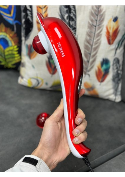 Elektrikli Yunus Model Masaj Aleti, Sırt, Bel, Karın ve Omuz için, Ekstra Başlıklı indirimleri