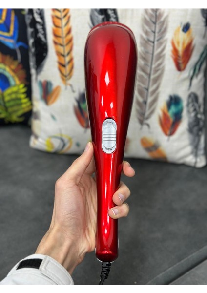 Elektrikli Yunus Model Masaj Aleti, Sırt, Bel, Karın ve Omuz için, Ekstra Başlıklı