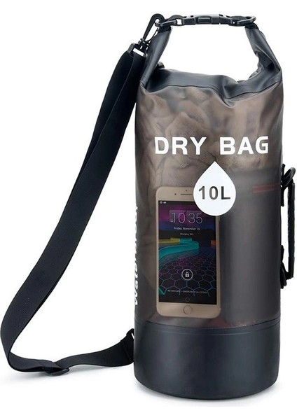 Przezroczysta Wodoodporna Torba Sucha - Zewnętrzna Pojemność Na Plaży, Basenie, Łódź I Biwakowanie (Yurt Dışından) fırsatları