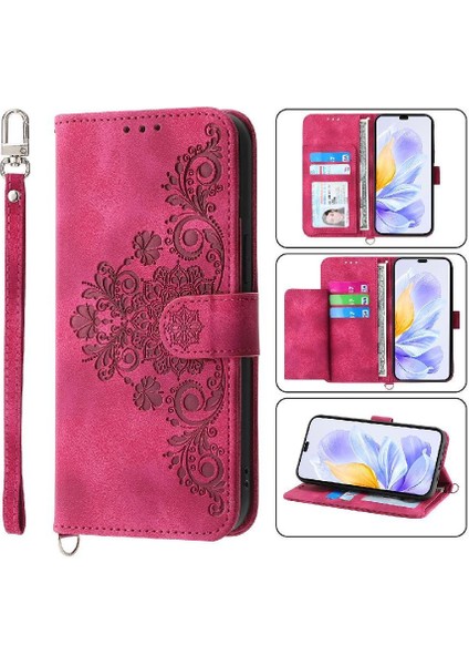 Onur Için Flip Case 400 Darbeye Bileklik Kabartmalı Çoklu Kredi Kartı (Yurt Dışından)