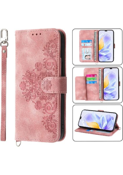 Onur Için Flip Case 400 Darbeye Bileklik Kabartmalı Çoklu Kredi Kartı (Yurt Dışından)