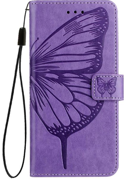 Oppo RENO14 Pro 5g Kabartma Kelebek Manyetik Premium Deri Için Kılıf (Yurt Dışından) modelleri
