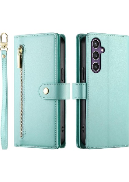 Samsung Galaxy S25 Çok Fonksiyonlu Standı Crossbody Kayışı Için Flip Case (Yurt Dışından)