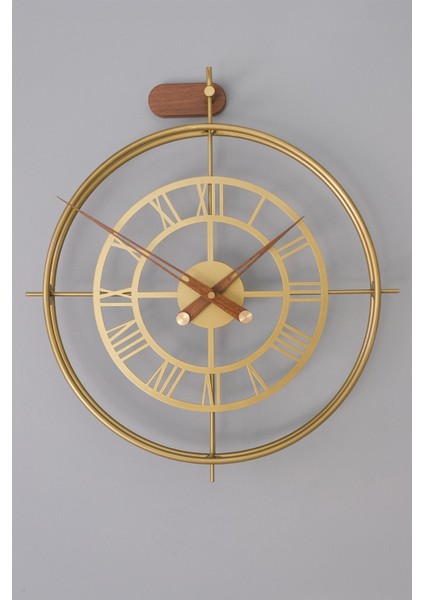 Romera Classic Exclusive (Gold) , Modern Dekoratif Metal Duvar Saati fiyatları
