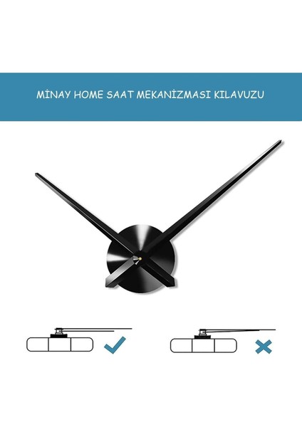 3D Siyah Ahşap Roma Rakamlı Dekoratif Büyük Boy Duvar Saati fırsatları