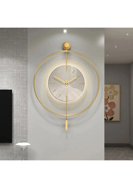 Timelles Kristal-Orta Boy (37X55CM) , (3 Pil Dahil ) Quartz Mekanizmalı Metal Duvar Saati fırsatları