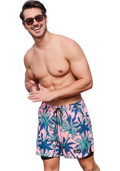 Yazlık Mayolar Utandırıcı Olmayan Yeni Çabuk Kuruyan Büyük Boy Boksör Mayo Plaj Şortu Erkek Mayoları (Yurt Dışından)
