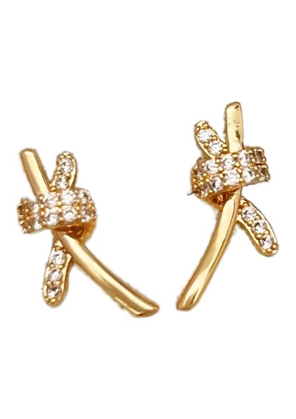 Niş Tasarım Metal Saplama Küpeler Moda Vintage Basit Moda Küpeler (Yurt Dışından)