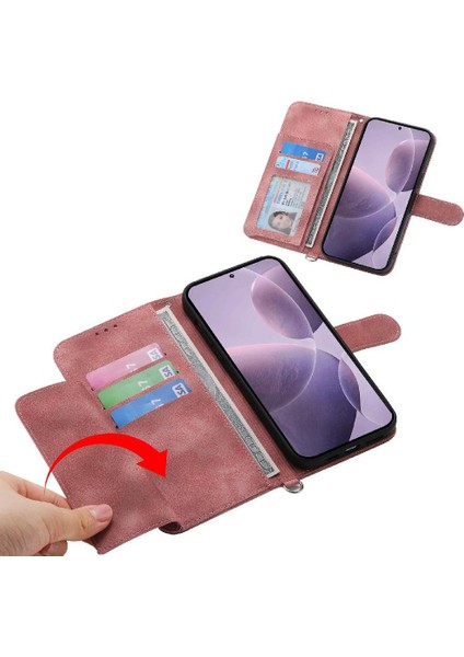 Xiaomi Poco F7 Pro Bileklik Çoklu Kredi Kartı Yuvaları Için Flip Case (Yurt Dışından) indirimleri