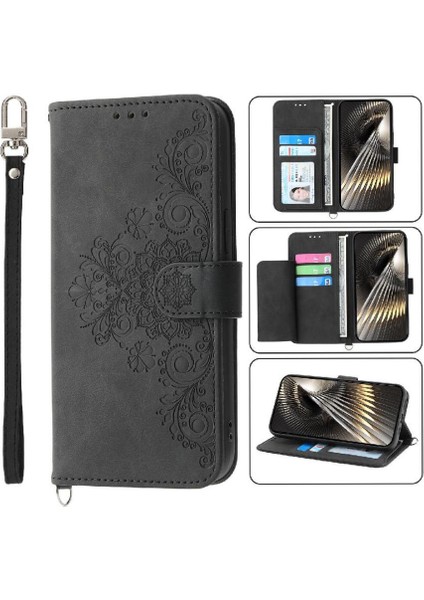 Xiaomi Poco F7 5g Çoklu Kredi Kartı Yuvaları Bileklik Için Flip Case (Yurt Dışından)
