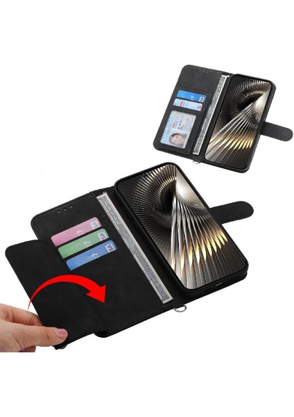 Xiaomi Poco F7 5g Çoklu Kredi Kartı Yuvaları Bileklik Için Flip Case (Yurt Dışından)