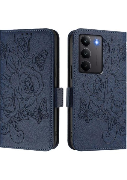 Kredi Kartı Yuvası Pu Deri ile Realme C75 4g Manyetik Cüzdan Için Kılıf (Yurt Dışından) modelleri