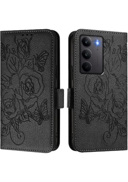 Kredi Kartı Yuvası Pu Deri ile Realme C75 4g Manyetik Cüzdan Için Kılıf (Yurt Dışından)