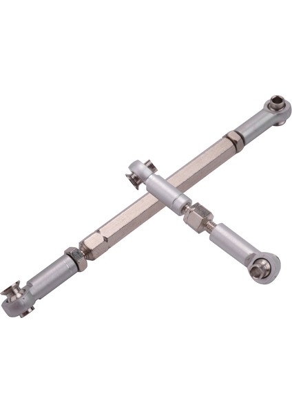 Rc Direksiyon Çubuğu Cnc Işleme Alüminyum Alaşımlı Direksiyon Bağlantı Çubuğu Seti Wpl 1608T Rc Kamyon Için Rc Direksiyon Bağlantı Seti, Gri (Yurt Dışından) fırsatları