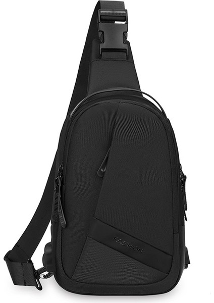 Günlük Kanvas Çanta Moda Çok Yönlü Erkek Çantası Tek Omuz Çapraz Askılı Çanta Trend Erkek Çantası (Yurt Dışından)