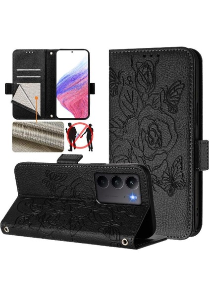 Kredi Kartı Yuvası Pu Deri ile Realme C75 4g Manyetik Cüzdan Için Kılıf (Yurt Dışından) indirimleri