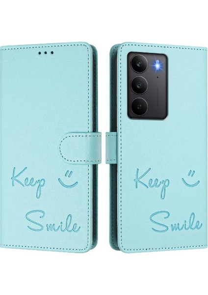 Realme C75 4g Kart Tutucu Cüzdan Pu Deri Kapak Kapak Rfıd Için Kılıf (Yurt Dışından)