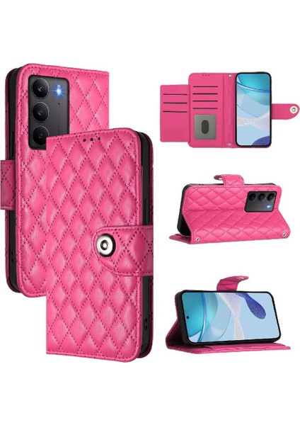 Realme C75 4g Kart Tutucu Cüzdan Kapak Için Kılıf Bilek Şerit Darbeye (Yurt Dışından) indirimleri