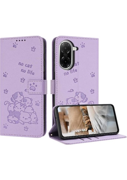 Xiaomi Redmi A5 Için Flip Case 4g Deri Cüzdan Kart Tutucu Kickstand Pu (Yurt Dışından)