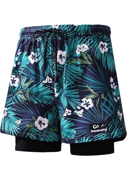 Yazlık Mayolar Utandırmayan Çabuk Kuruyan Büyük Boy Boxer Plaj Şortu Erkek ve Kadın Mayoları (Yurt Dışından) fiyatları