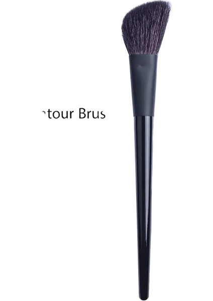Yeni Burun Kontur Fırçası Düz ​​burun Kontur Fırçası Açısal Kontur Makyaj Fırçası Doğal Saç Açısal Kontur Bulaşma Pudra Fırçası (Yurt Dışından)