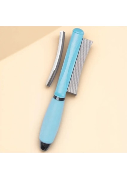 Evcil Hayvan Tüy Alma Tarağı Kedi Köpek Fırçası Evcil Hayvan Tüy Bakım Aletleri Yavru Köpek Tüy Dökme Tarağı Evcil Hayvan Tüy Kesme Tüy Alma Fırçası (Yurt Dışından)