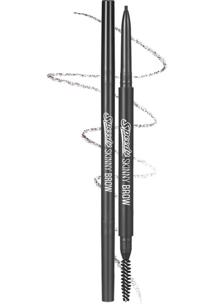 Ultra İnce Uçlu, Doğal Görünüm Veren Kaş Kalemi PERIPERA Speedy Skinny Brow (1 Gray Brown)