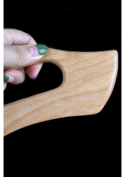 Anti Ahşap Terapi Masaj Aleti Yumuşak Doku El Yapımı Doğal Lenfatik Masaj Cihazı modelleri