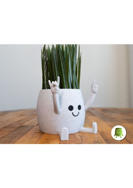 Elite Emojili Kaktüs Saksı 1 Adet fiyatları