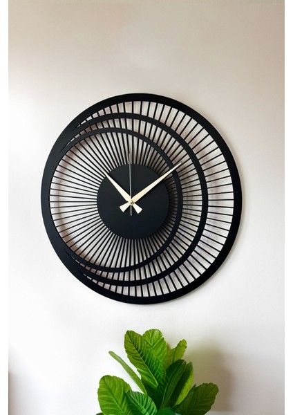 Dekoratif Yeni Modern Zosma Ahşap Duvar Saati 48CM indirimleri