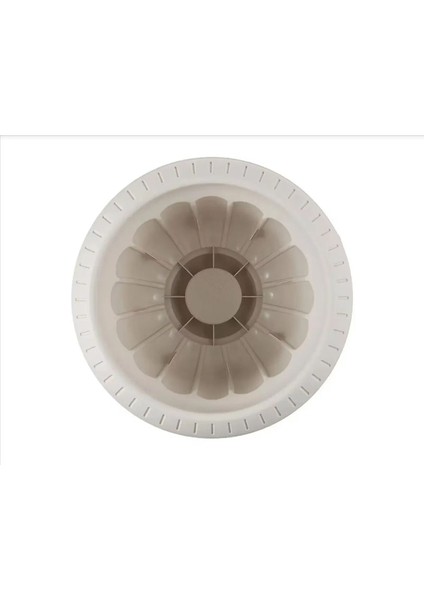 Elite Bidünya Saksı Ayaklı Dekoratif Nergis Saksı 9,8 Litre 2 Adet Kirli Beyaz 1 Adet modelleri