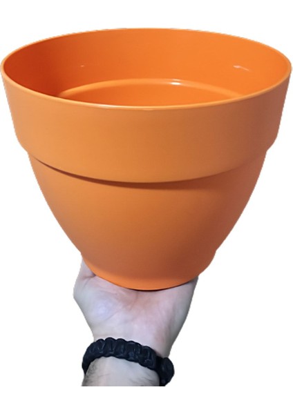 Elite Renkli Saksı 25CM 1 Adet