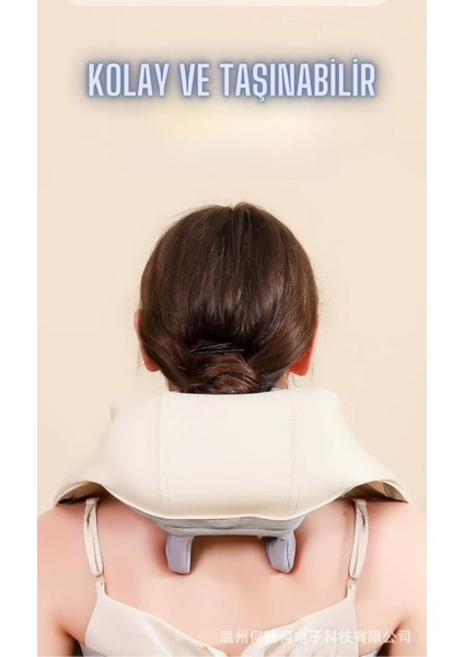 Şarjlı Ovmalı Isıtmalı Boyun Sırt Masaj Aleti TP-1025 modelleri