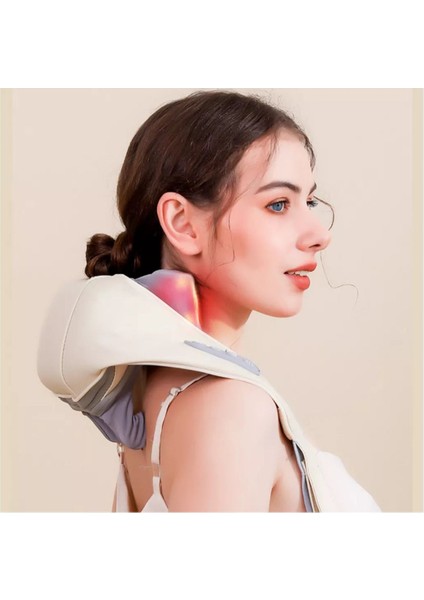 Şarjlı Ovmalı Isıtmalı Boyun Sırt Masaj Aleti TP-1025 indirimleri