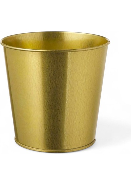 Elite Dekoratif Gold Saksı - 12 cm 1 Adet