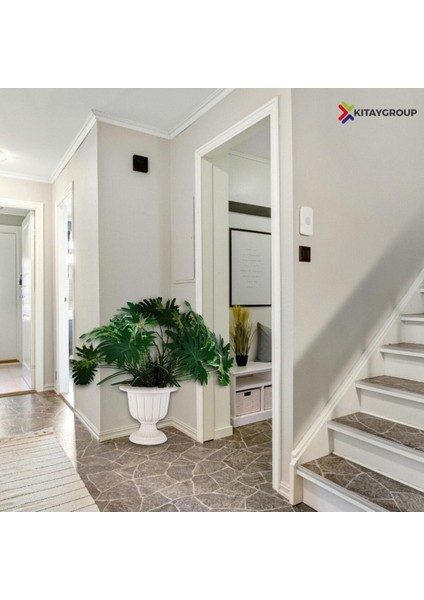 Elite Nergiz Saksı 6 Litre Kırık Beyaz Renk Ayaklı Plastik Çiçek Saksısı 1 Adet fırsatları