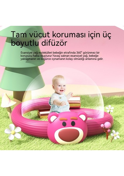 Bebek Anti-Sivrisinek Bitki Esansiyel Yağı Açık Bilezik Bebek Yetişkin Evrensel Sivrisinek Kovucu Artefakt Yedek Çekirdek Esansiyel Yağ Çubuğu ile 6 Pamuklu Çubuk (Yurt Dışından)